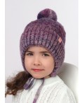 CLE Шапка дет. 423551ап, фиолетовый/розовый