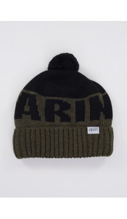 CLE Шапка дет. 423604ап флис, чёрный/хаки