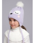 CLE Шапка дет. 433866ап флис, сиреневый