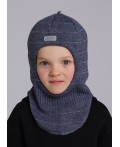 CLE Шапка-шлем дет. 433872ак флис, джинсовый