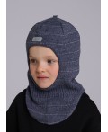 CLE Шапка-шлем дет. 433872ак флис, джинсовый