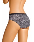 CLE B1177/1 Трусы жен. Зефир, чёрный/молочный