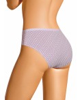 CLE C1186/1 Трусы жен. Селена, св.сиреневый/молочный