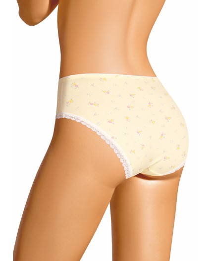 CLE C1210/1 Трусы жен. Жизель, ванильный/св.розовый