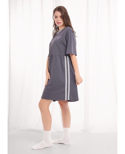 CLE LDR26-1210/1 Платье жен. Жизель, т.серый