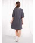 CLE LDR26-1210/1 Платье жен. Жизель, т.серый