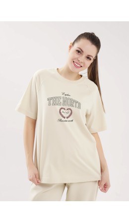 CLE LF15-100/1 Футболка жен., св.бежевый