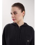 CLE LJ15-100 черн Куртка жен., чёрный