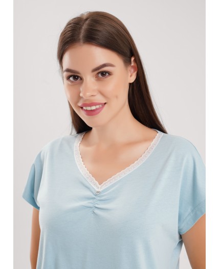 CLE LP15-1209/2 Набор одежды жен. Луна, св.голубой/молочный