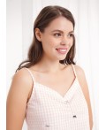 CLE LSET26-1210 Пижама жен. Жизель, св.розовый/белый