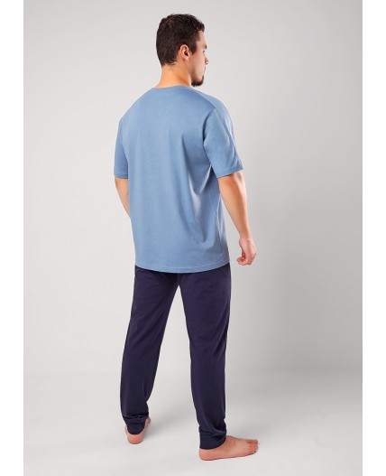 CLE MHP451222/2 Набор одежды муж., джинсовый/т.синий