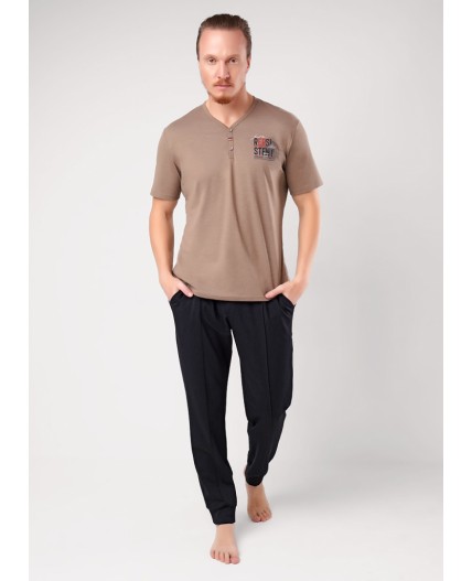 CLE MHP451632/1 Набор одежды муж., кофейный/чёрный