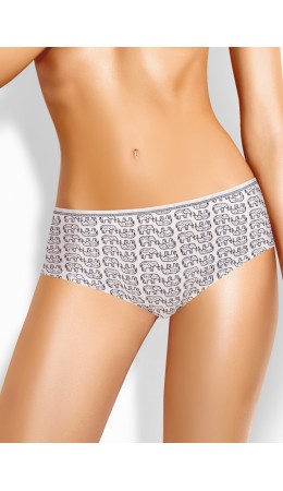 CLE SH1170/1 Трусы жен. Сандал, молочный/т.коричневый