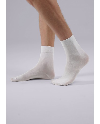 CLE Носки муж.К004Л база хл+эл, белый