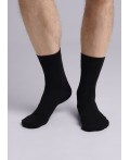CLE Носки муж.К004Л база хл+эл, чёрный