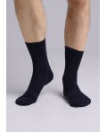 CLE Носки муж.К004Л база хл+эл, т.синий