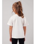 CLE Футболка дев. 756748кд_п1, молочный