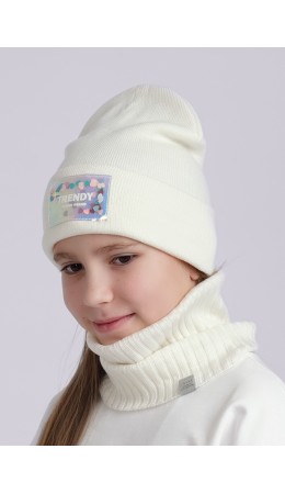 CLE Шапка дет. 533711ак, молочный
