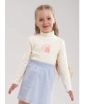 CLE Джемпер дев. 757176/25ш_п, молочный
