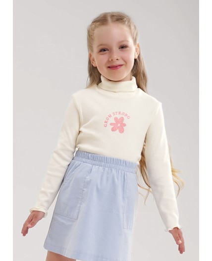 CLE Джемпер дев. 757176/25ш_п, молочный