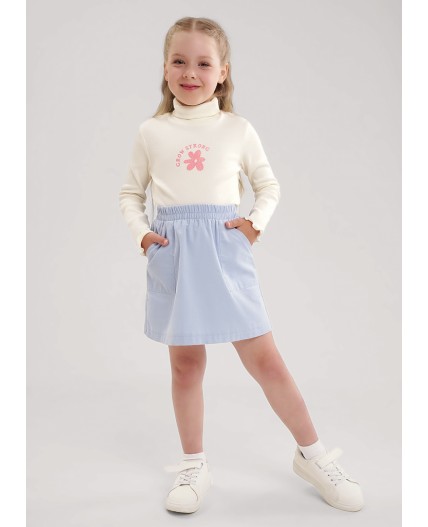 CLE Джемпер дев. 757176/25ш_п, молочный
