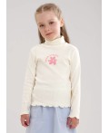 CLE Джемпер дев. 757176/25ш_п, молочный