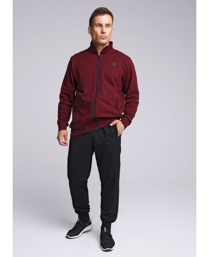 CLE Куртка муж 632207фэ maxi, бордовый