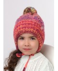 CLE Шапка дет. 423551ап, розовый/св.зелёный