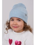 CLE Шапка дет. 903073ха, меланж голубой