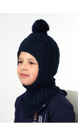 CLE Шапка-шлем дет. 713132ап, т.синий