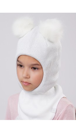 CLE Шапка-шлем дет.702879ак, белый