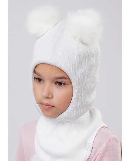 CLE Шапка-шлем дет.702879ак, белый