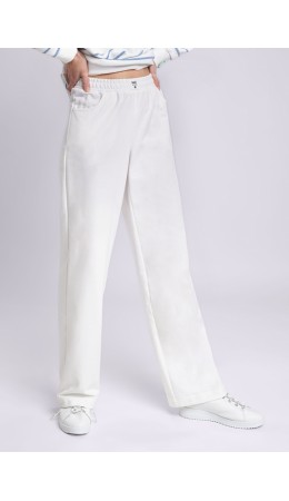 CLE LTR23-1022 Брюки жен. Лайм, молочный