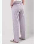 CLE LTR25-968 Брюки жен. Домашний микс ВЛ25, св.сиреневый/фиолетовый