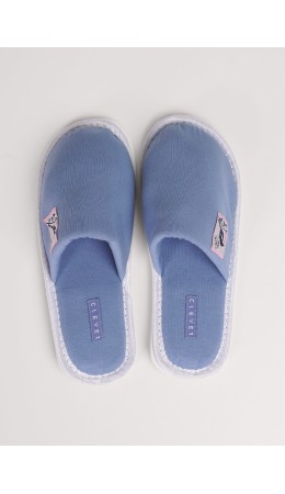 CLE SW25-968C/4 Пантолеты жен. домаш. Домашний микс ВЛ25, джинсовый