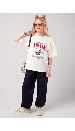 CLE Брюки дев. 863263пп, чёрный