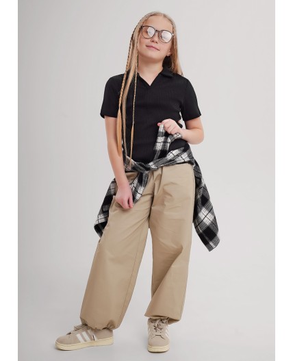 CLE Брюки дев. 863263пп, бежевый