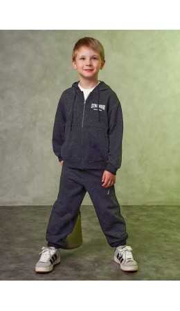 CLE Брюки мал. 867283/10ун, т.серый/чёрный