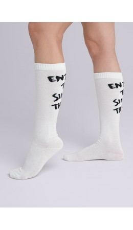 CLE Гольфы дет.П111 18-20 школа хл+эл, белый