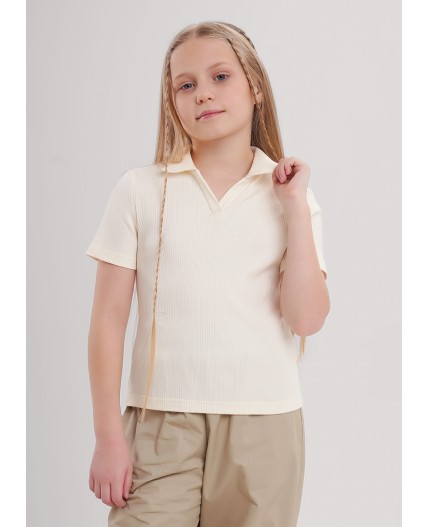 CLE Джемпер дев. 867266шл, молочный