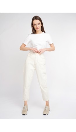 CLE Джинсы жен. 213614рк 42-50 Китай, молочный