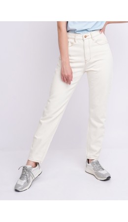 CLE Джинсы жен. 213637рк MOM 44-48 Китай, молочный