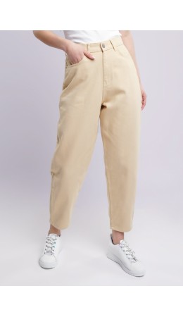 CLE Джинсы жен. 233787рт MOM 40-48, т.бежевый