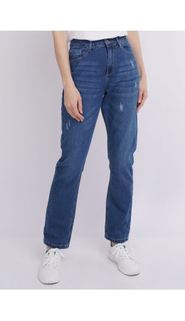 CLE Джинсы жен.223684ру Maxi 28-32 (Узбекистан), синий