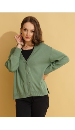 CLE Жакет жен. 333734ха, зелёный