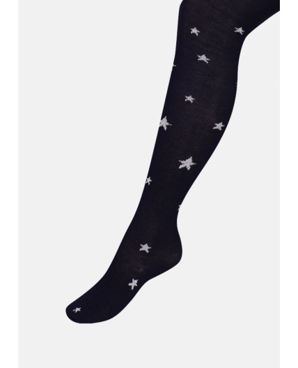 CLE Колготки дет.КД1305 134-146 дев хл+эл, т.синий