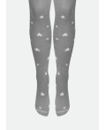 CLE Колготки дет.КД1305 134-146 дев хл+эл, серый