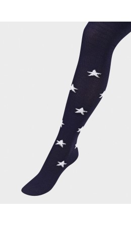 CLE Колготки дет.КД165 92-110 дев хл+эл, т.синий