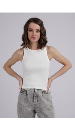 CLE Майка жен. 246417ш_у, молочный