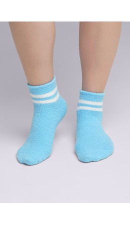 CLE Носки дет.С939Т 14-16,16-18 травка дизайн, голубой